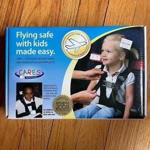 Child Airplane Seat Belt. Aviation Restraint System (22-44 lbs)